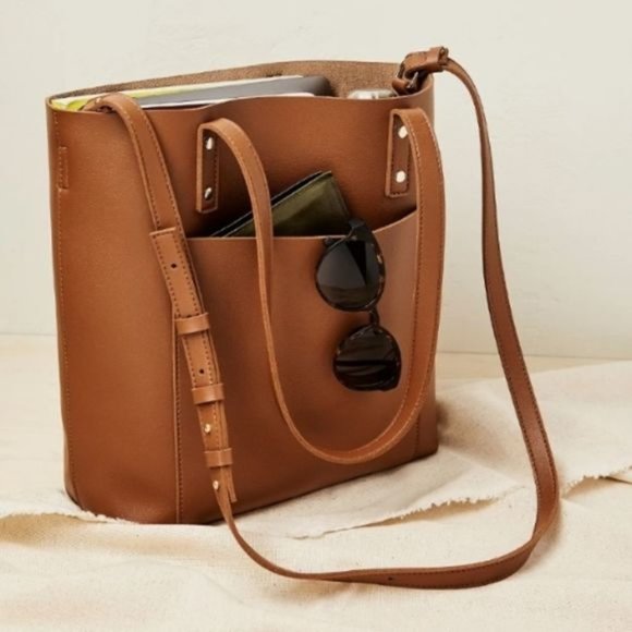 Henny + Lev Handbags - Henny + Lev Vegan Leather 2-in-1 Everyday Tote